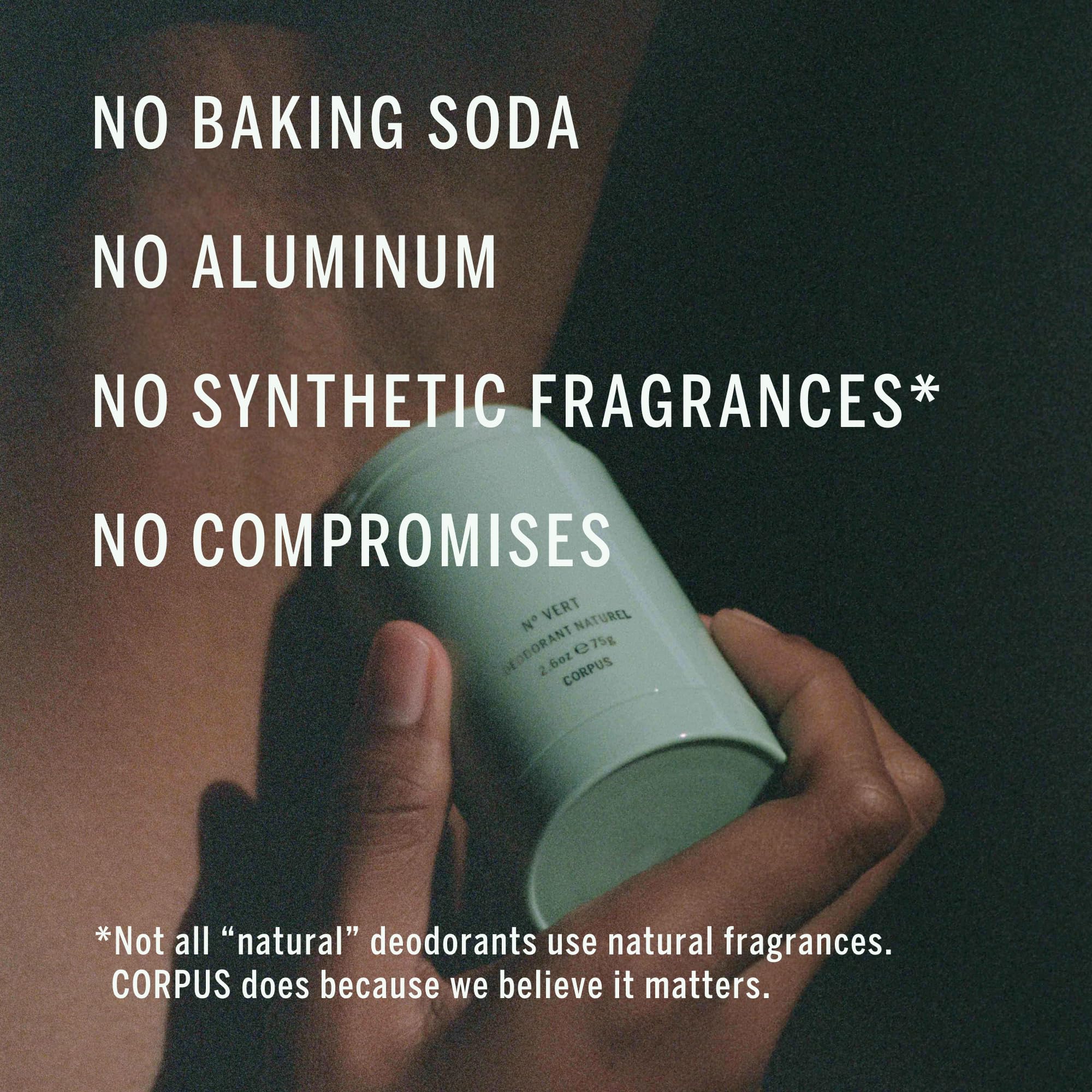 CORPUS Déodorant Stick sans aluminium pour peaux sensibles