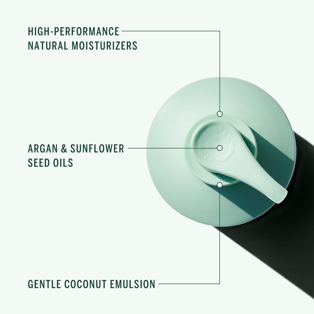 Corpus Nº Green: mousse légère pour la douche, sensation fraîche et agréable.