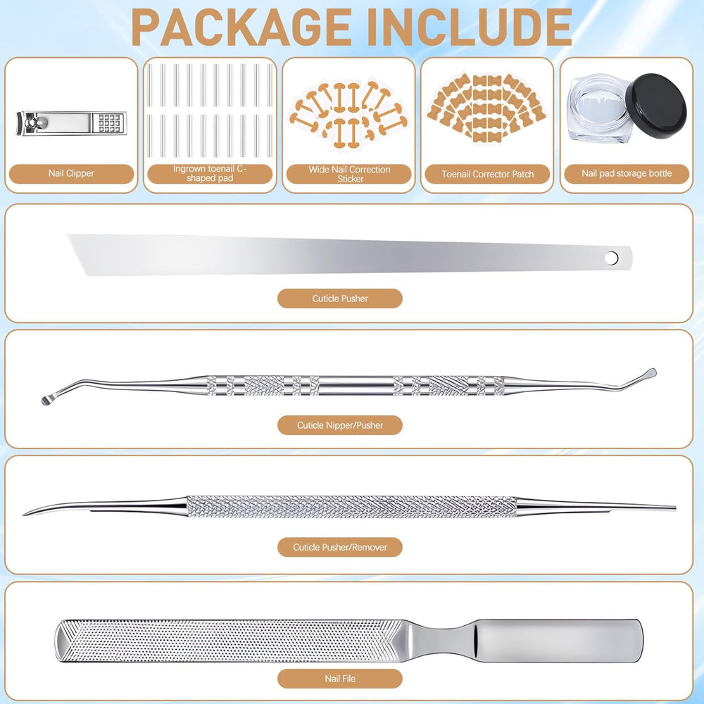 Correcteur d’ongle incarné – bandettes-ongles-incarnes : fixation légère et soin ciblé.