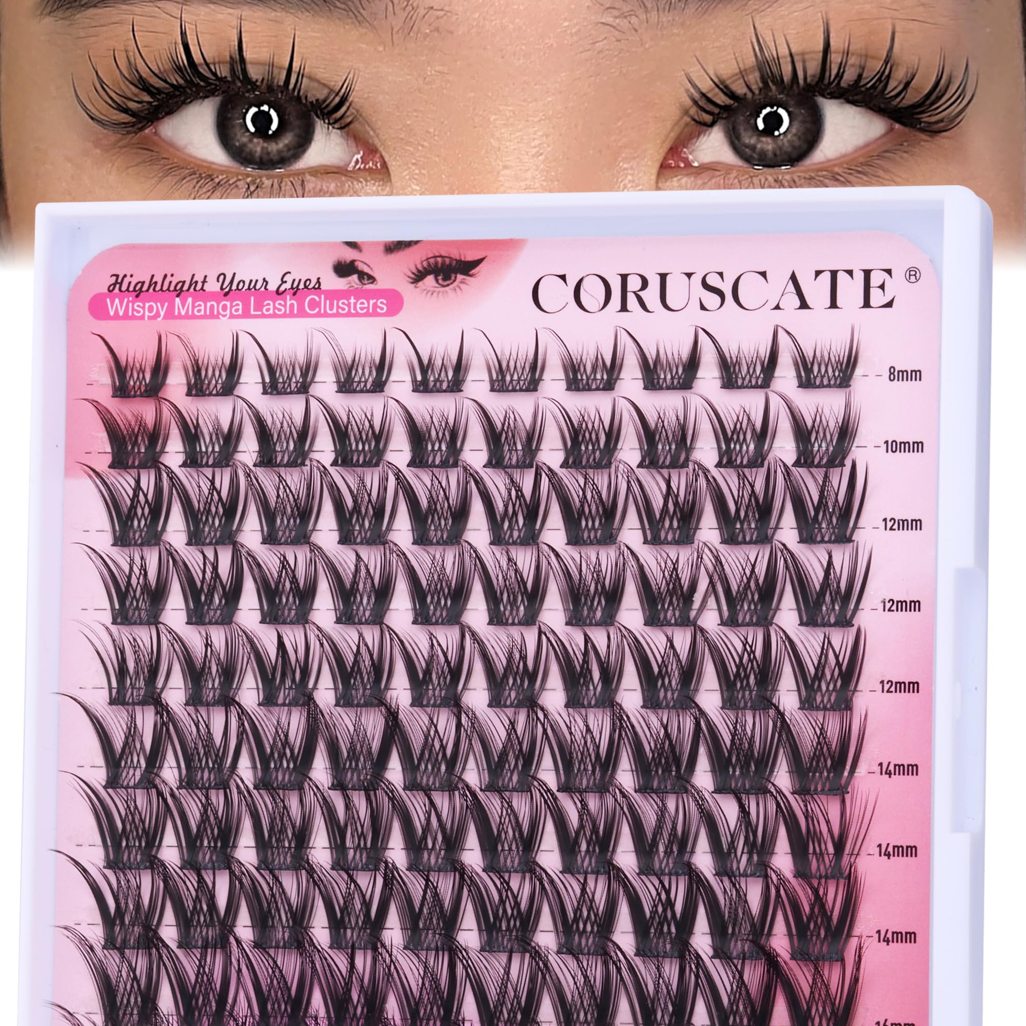CORUSCATE forme légère manga pour un regard féerique et naturel.