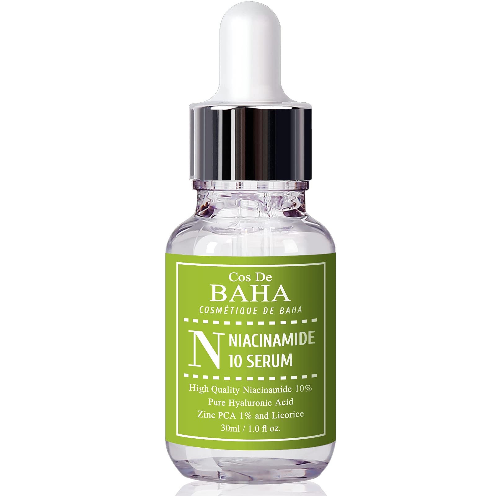 Cos De BAHA Niacinamide 10% Serum Usage quotidien — convient AM et PM pour routine efficace.