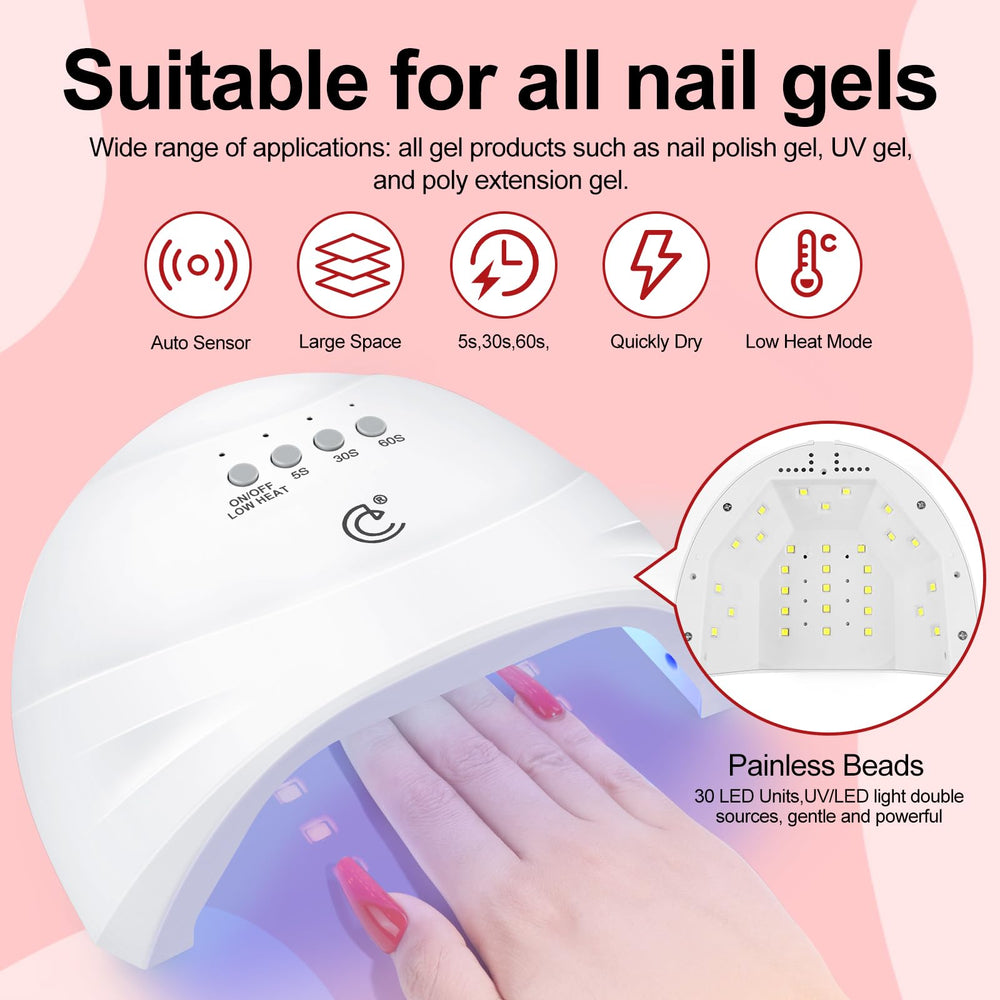COSCELIA Base et Top vernis ongles pour finition durable.