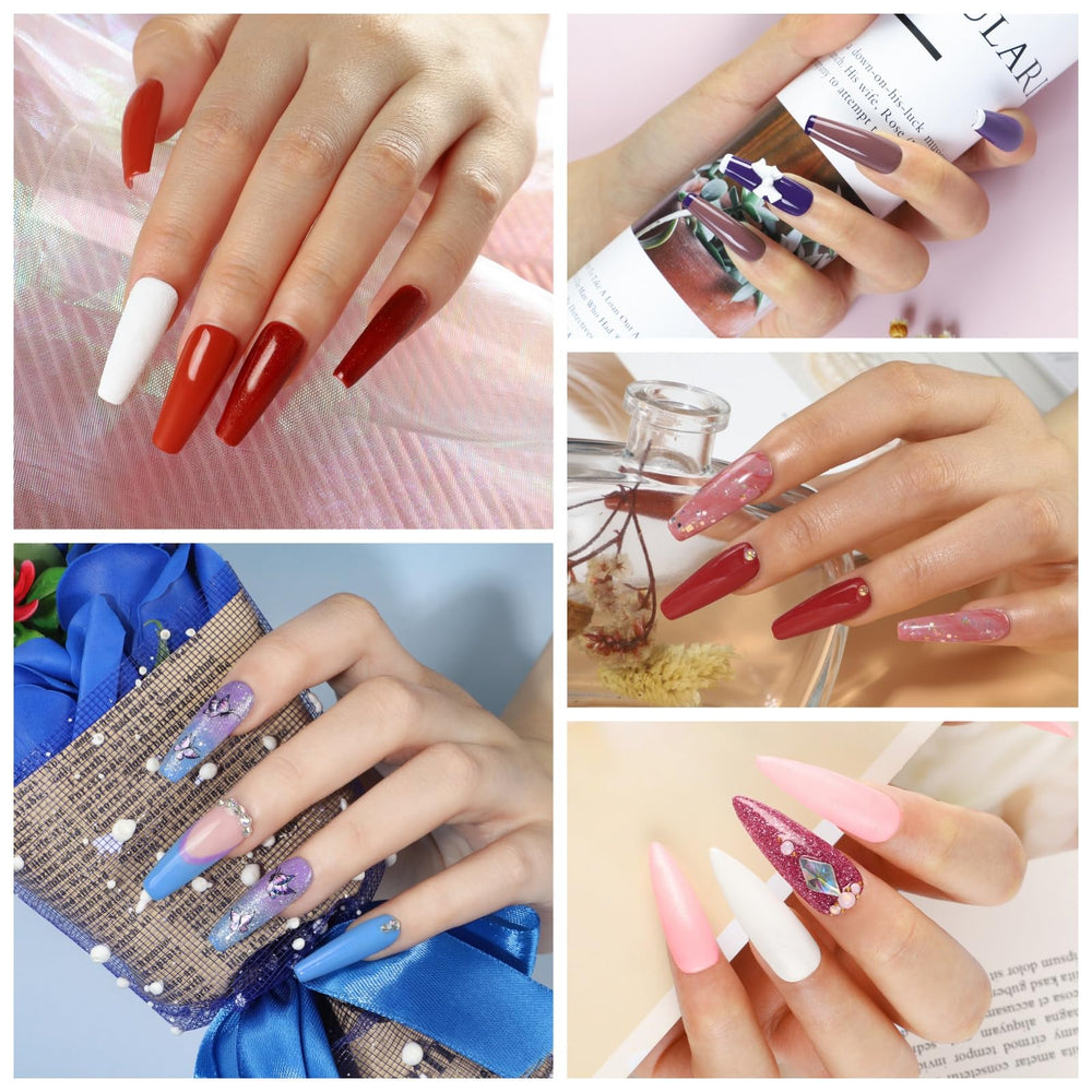 COSCELIA 35 couleurs gel ongles, nuancées nude à rouge, inspiration de design.