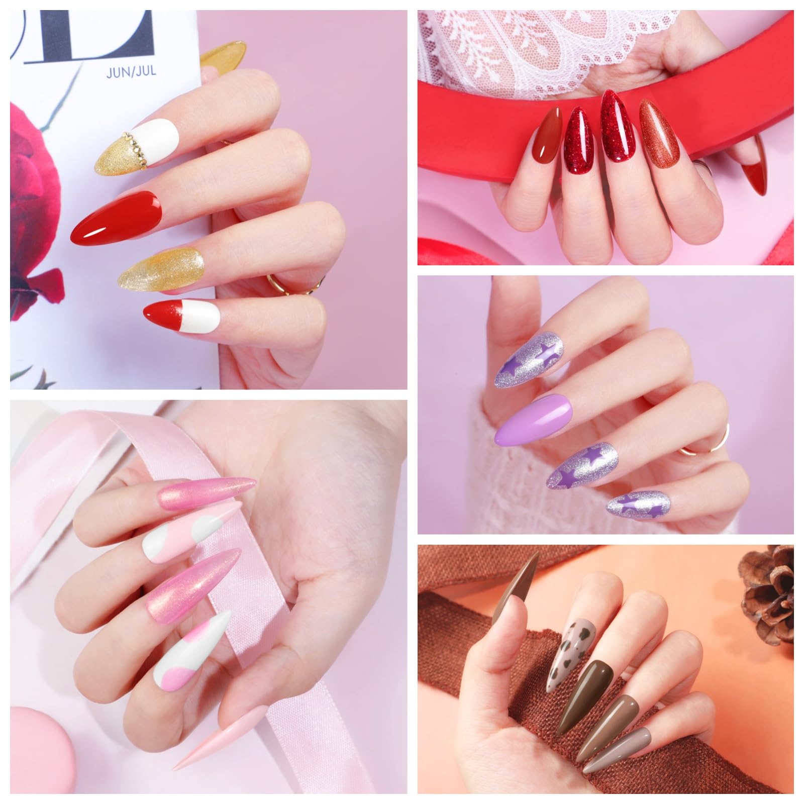 COSCELIA ensemble 55 teintes vernis gel pour toutes saisons