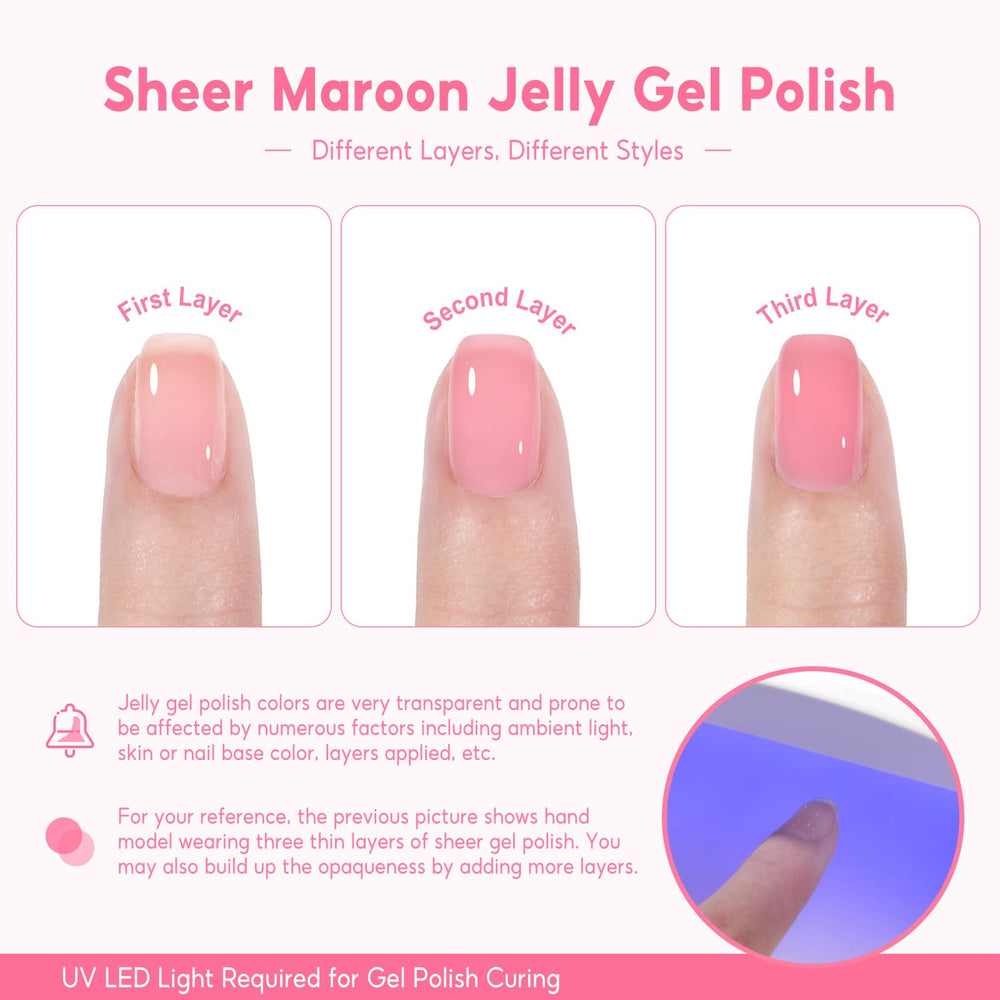 COSCELIA Jelly Gel, cadeau idéal pour passionnés de manucure.