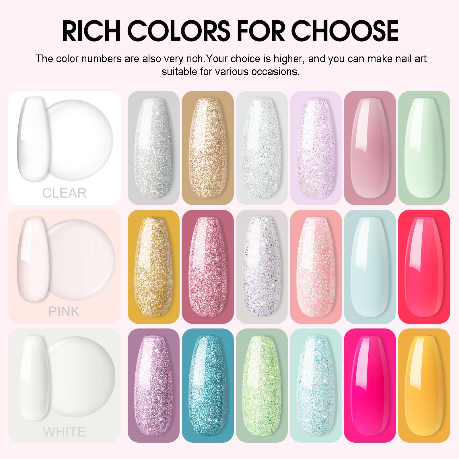 COSCELIA nail art tools set for precise shaping and detailing.