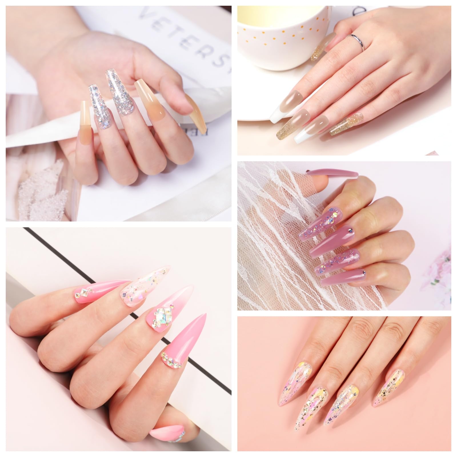 COSCELIA outils nail-art: accessoires inclus pour decor creatifs