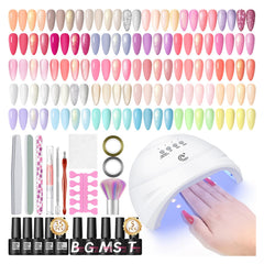 COSCELIA UV light gel nail kit for easy at-home manicures