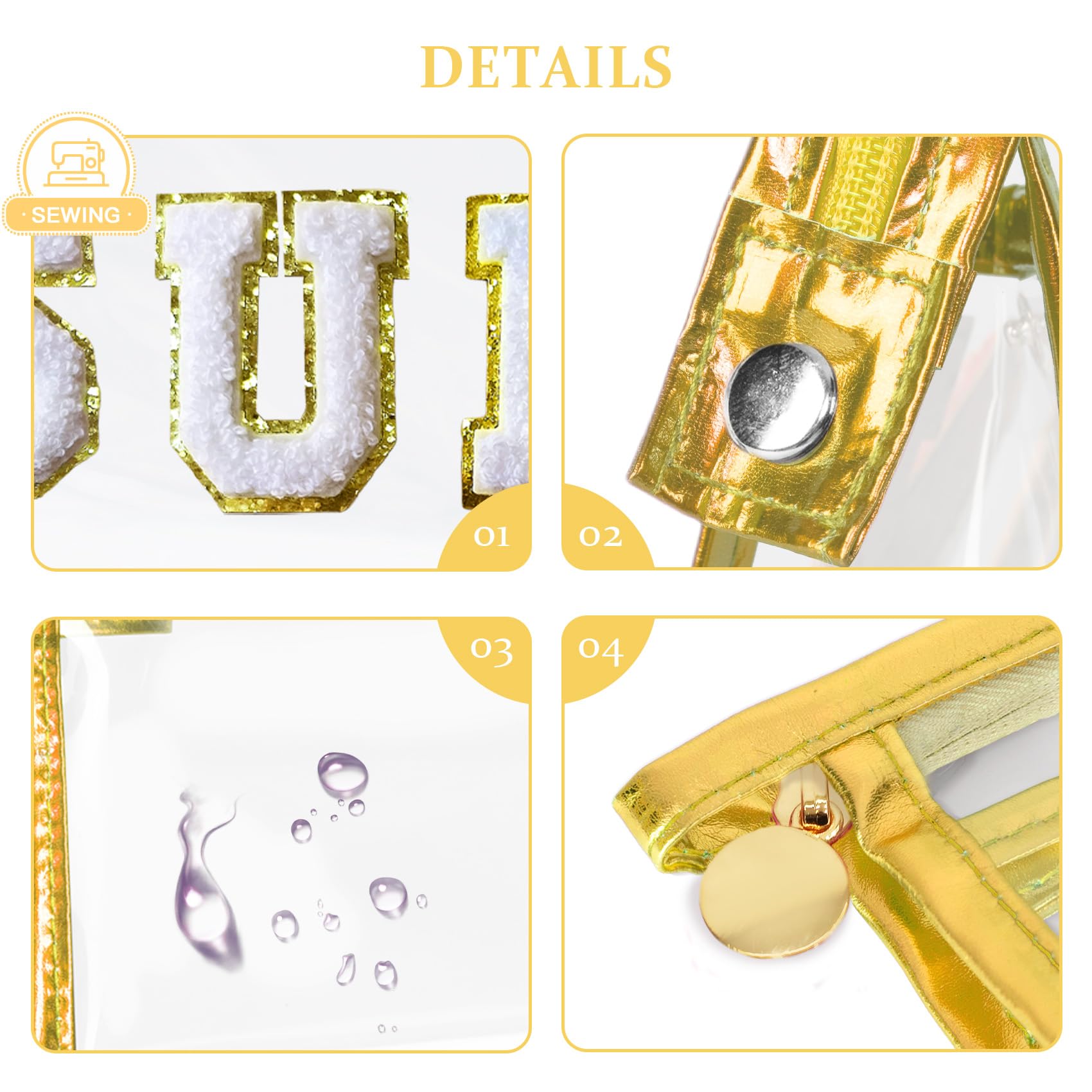 Etui COSHAYSOO compact pour accessoires beauté et petits ustensiles quotidiens.