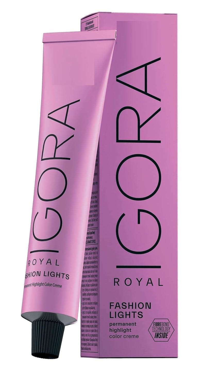 Cosletic IG-ORA Royal Fashion Lights L-89 Red Violet, bouteille-pigment durable pour mèches éclatantes.