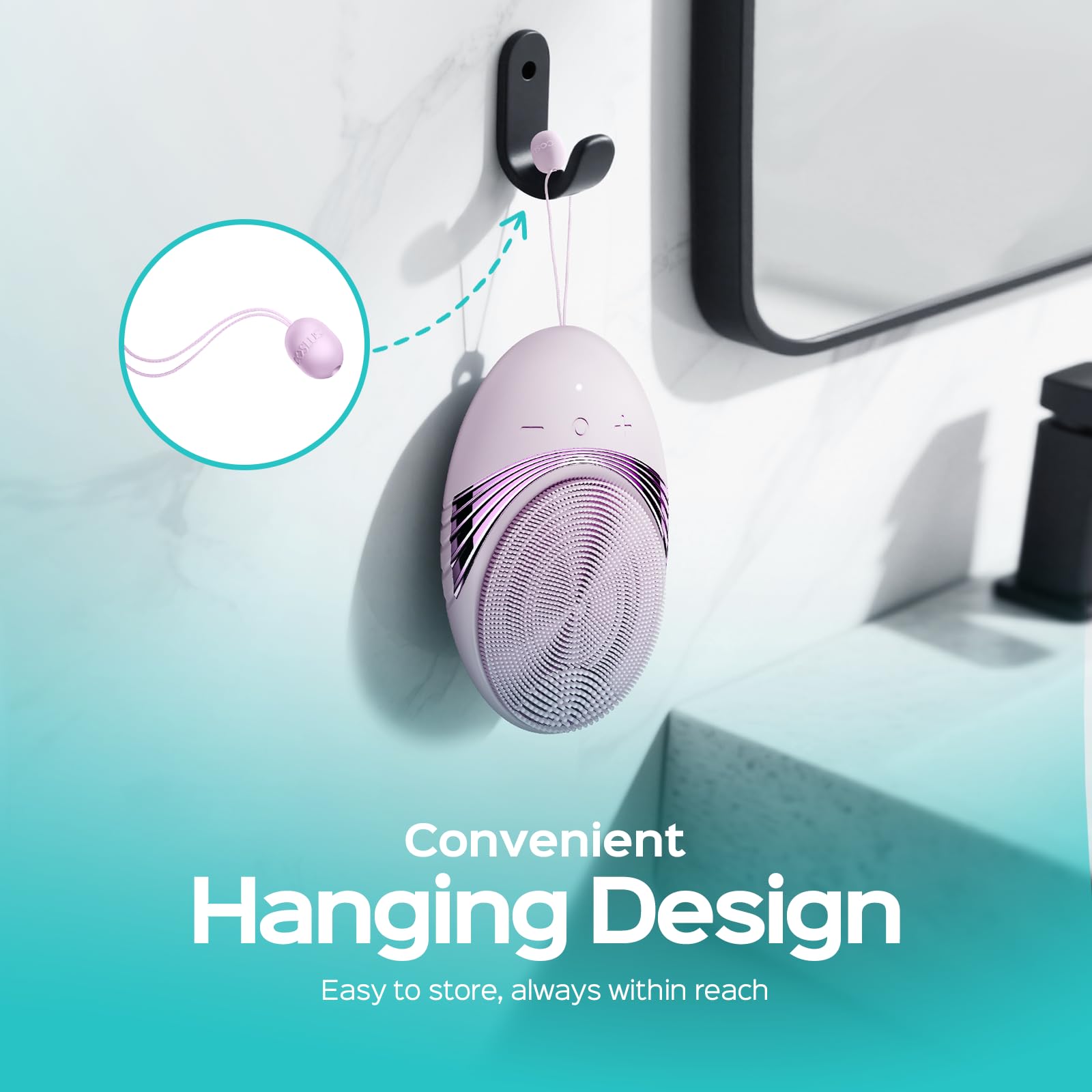 COSLUS design ergonomique et douceur sur la peau