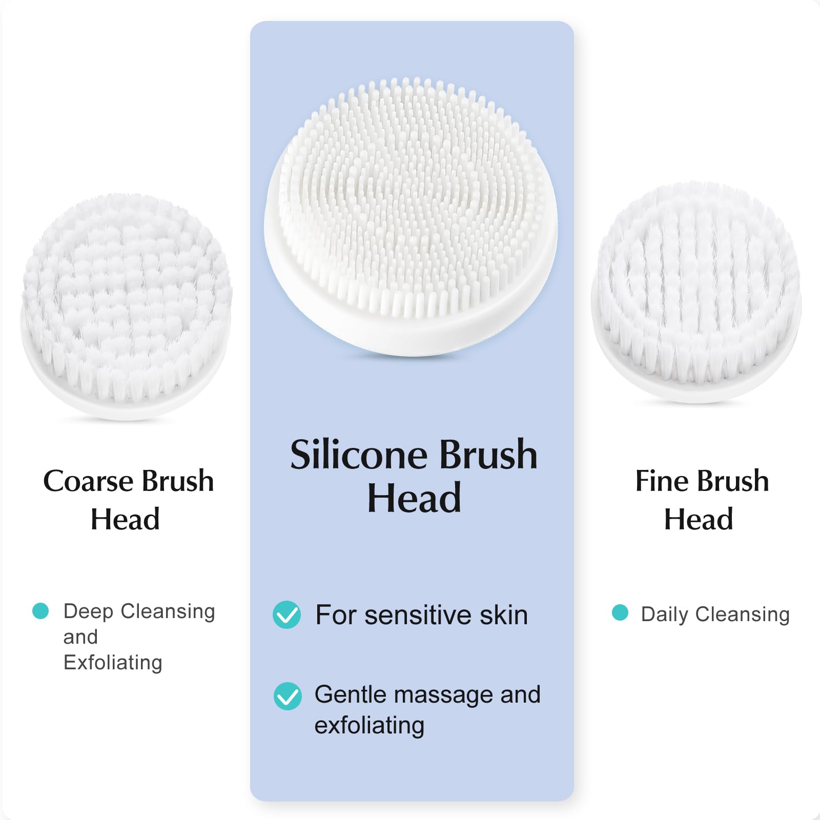 COSLUS brosse visage usage quotidien pratique et efficace.