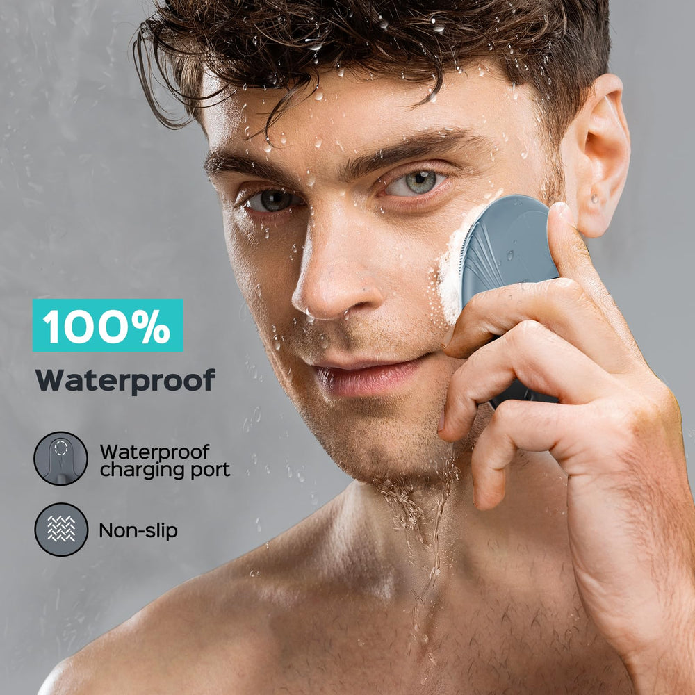 Contenu COSLUS: brosse visage, manuel et câble de chargement