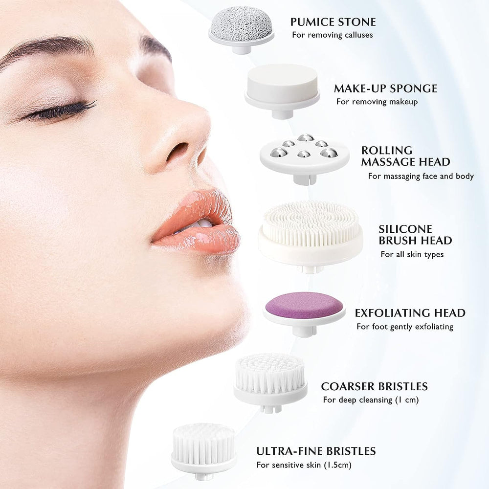 Coslus brosse visage étanche IPX7 utilisable sous douche