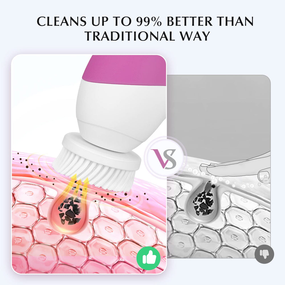 COSLUS exfoliation-douce-silicone: élimination légère des cellules mortes.