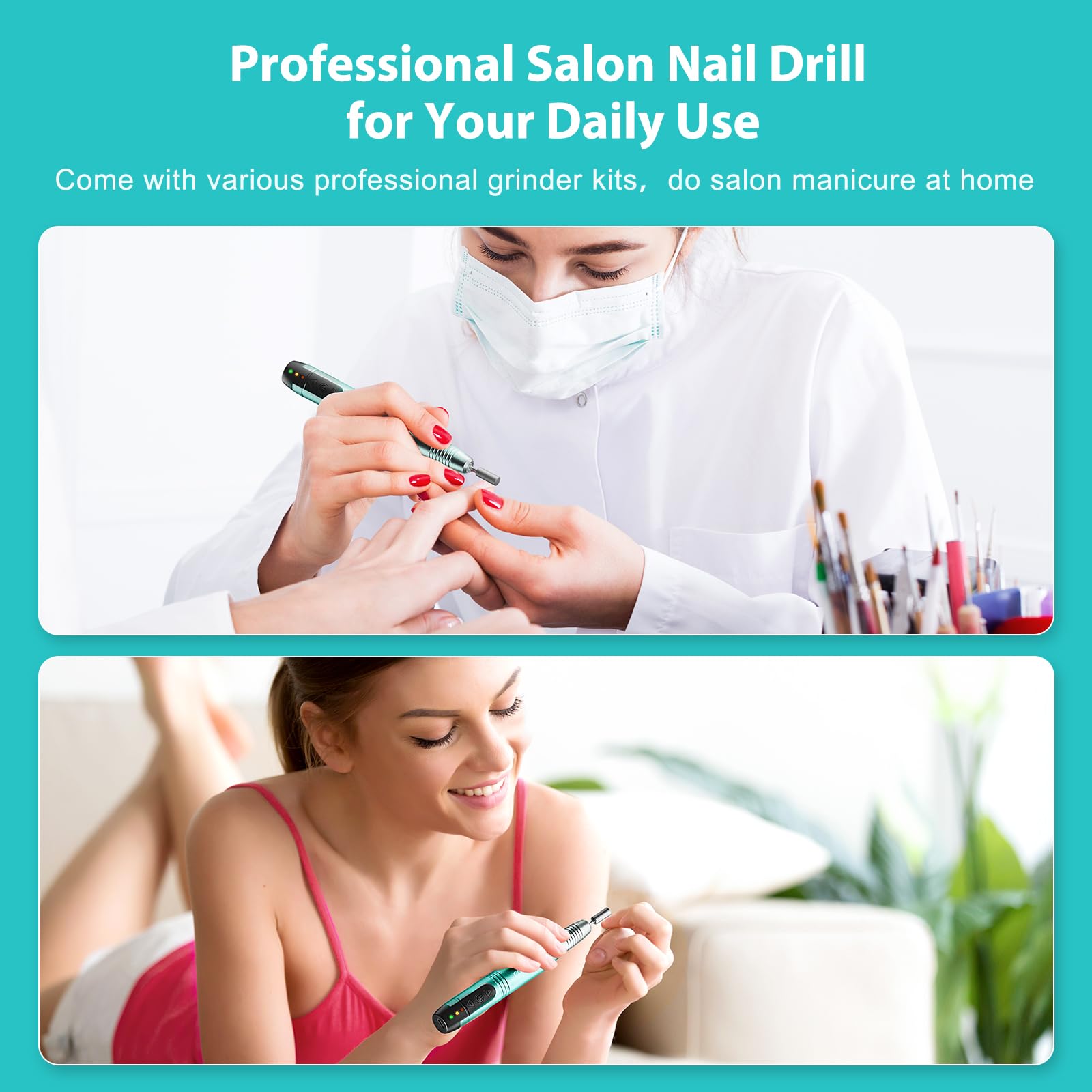 COSLUS kit professionnel pour ongles, cadeau idéal pour passionnés et professionnels.