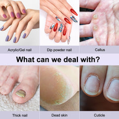 COSLUS perceuse d’ongles avec moteur silencieux et travail plus fluide.