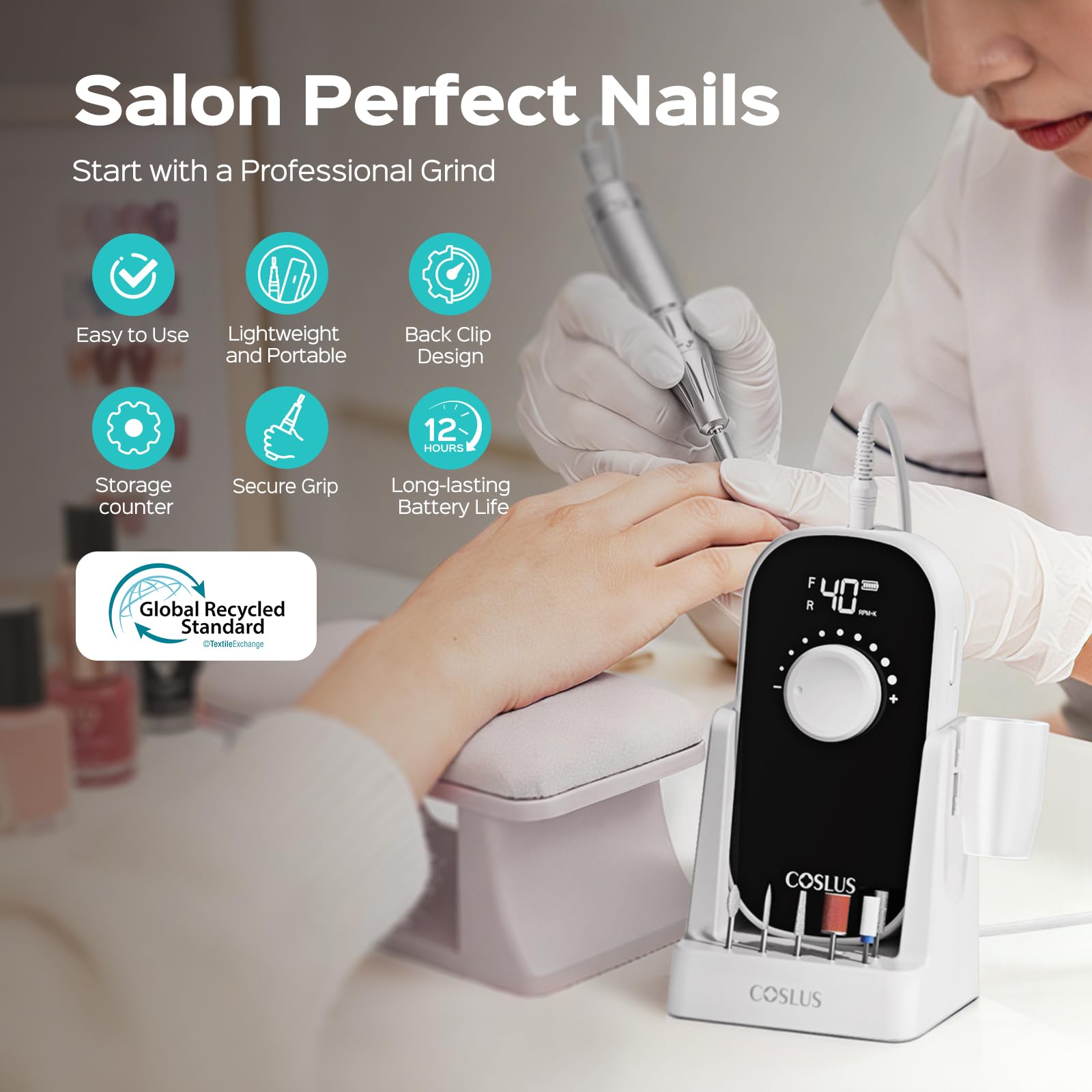 COSLUS légère et portable, idéale maison ou salon.