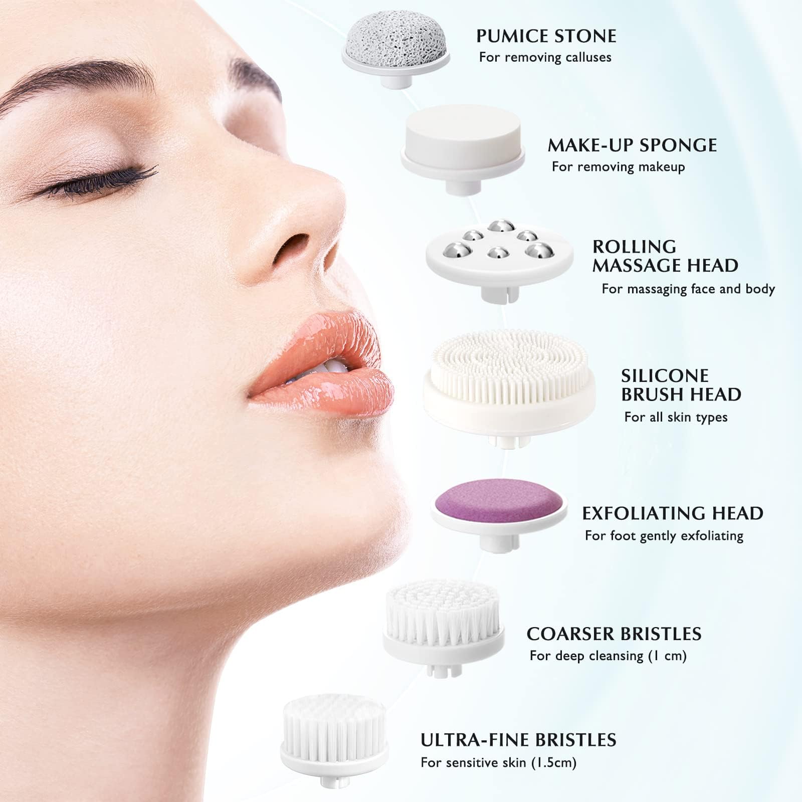 COSLUS pierre ponce exfoliante pour peau plus lisse