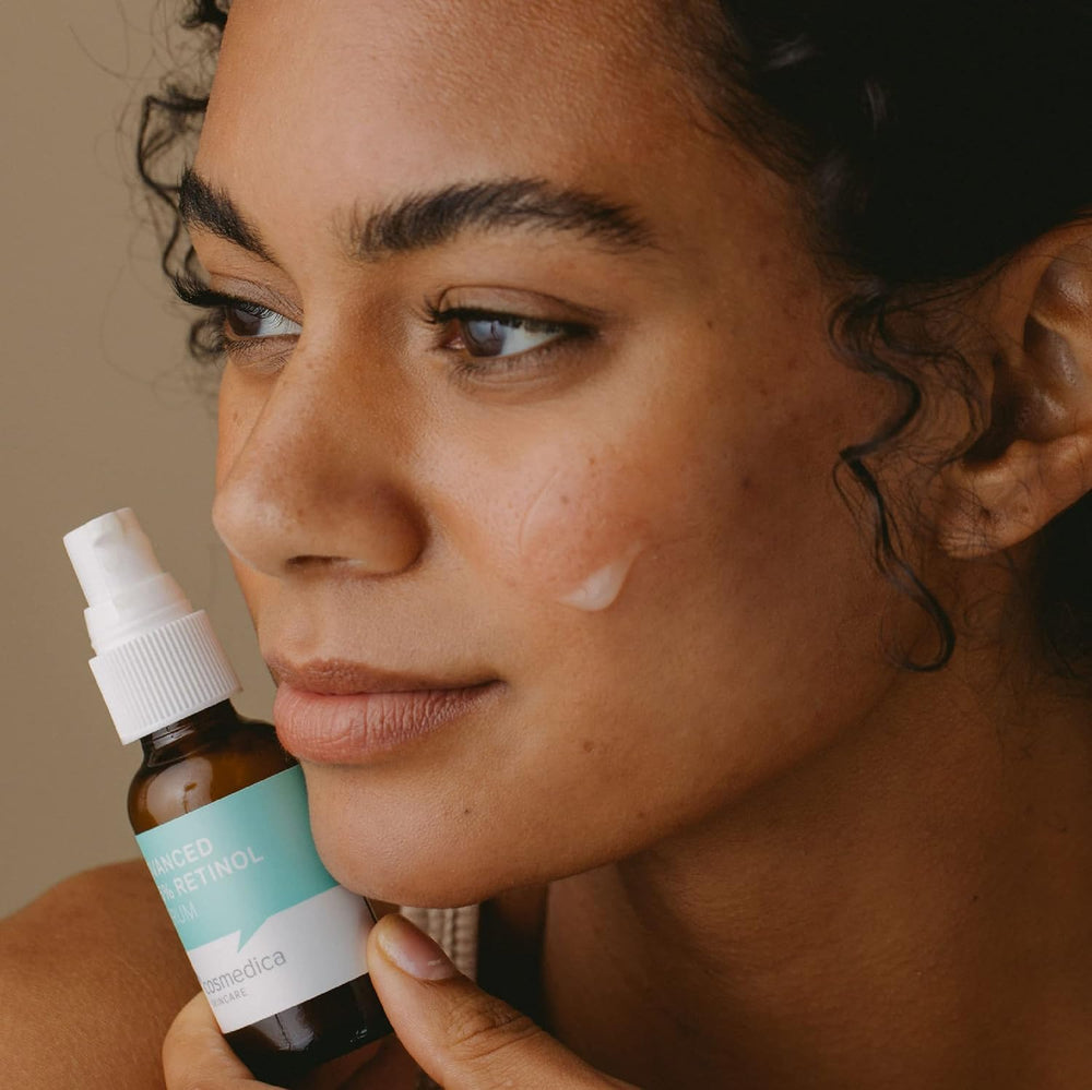 Cosmedica Skincare emballage trio: présentation soignée du pack vegan