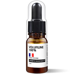 Volufiline Cosmetic Boosters, bouteille 10 ml, usage externe visage et corps – amélioration potentielle de l'élasticité.