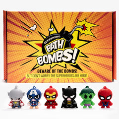 Cosmetics Stories bombe-bain superhero colorée pour un moment de bain amusant
