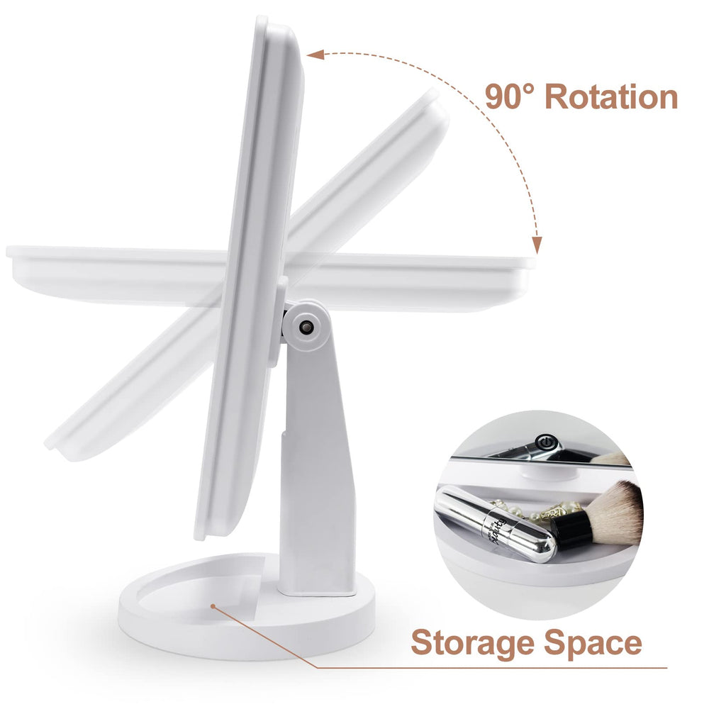 COSMIRROR base stable et usage pratique sur bureau ou coiffeuse