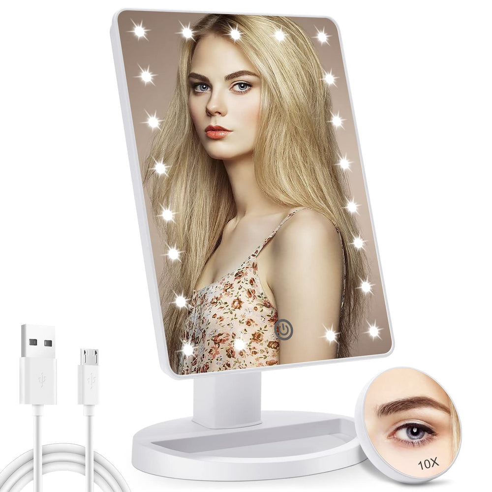COSMIRROR miroir maquillage avec lumière LED pour un rendu précis