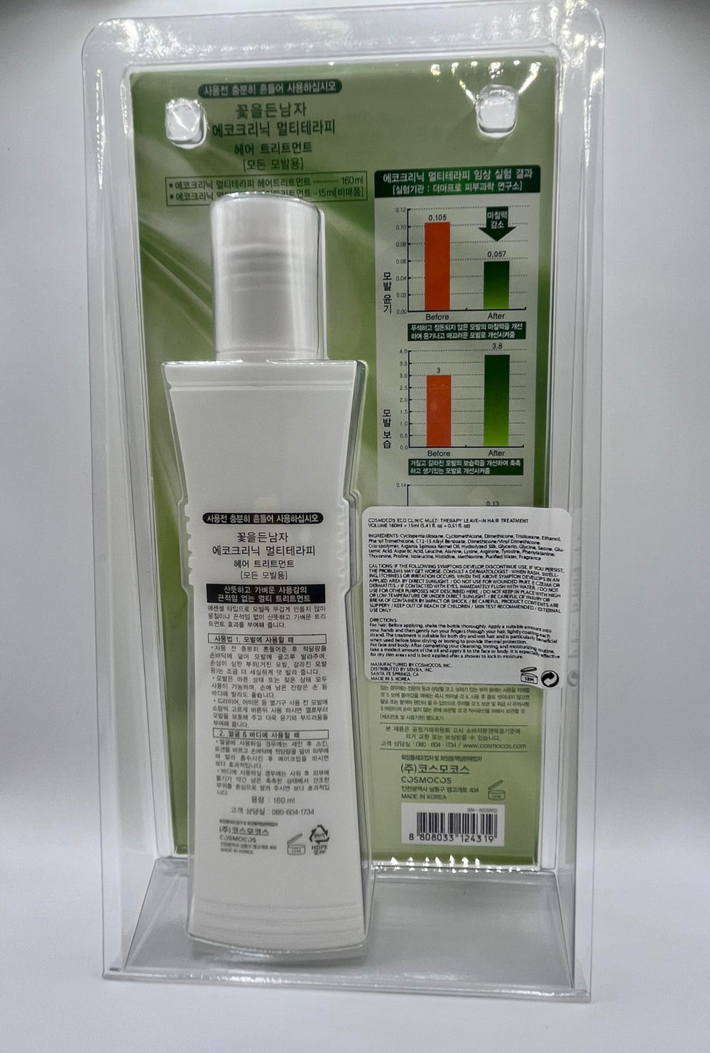 COSMOCOS brillance cheveux, aspect soyeux
