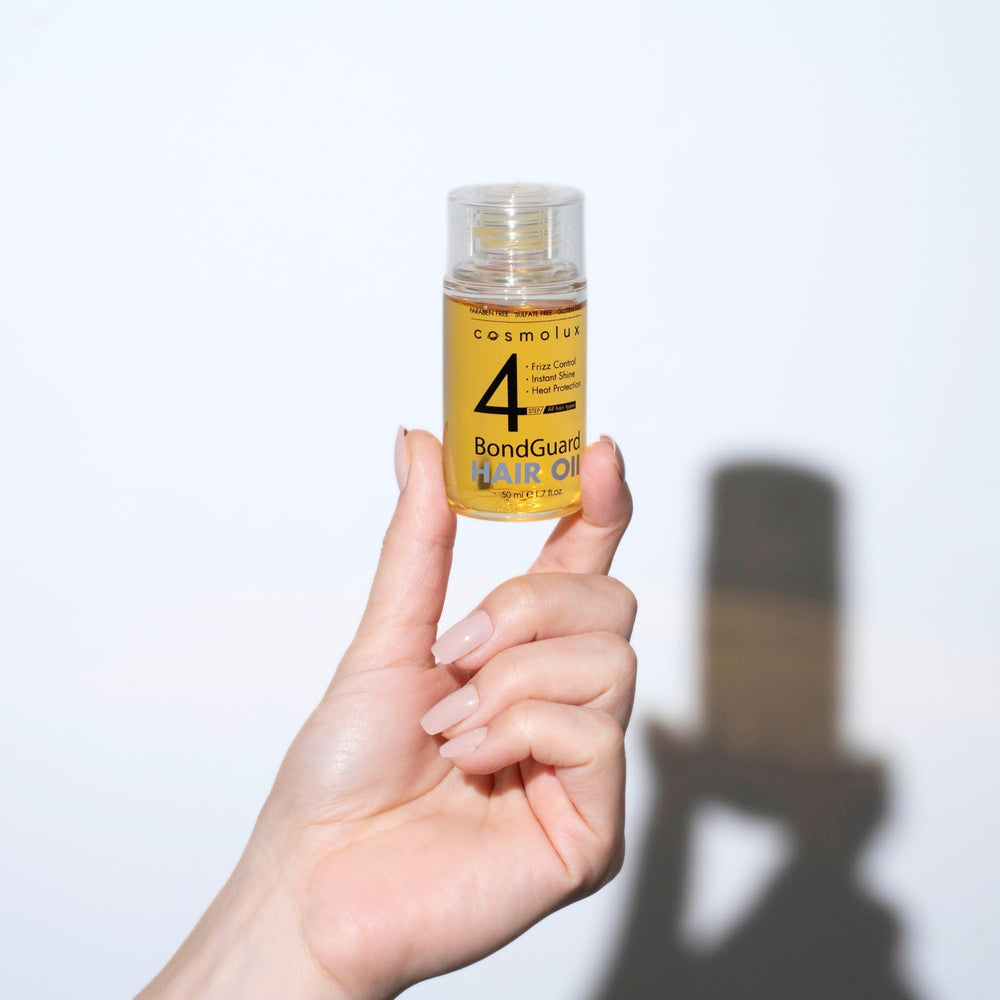 Cosmolux BondGuard formule vegan et cruelty-free pour tous types de cheveux.