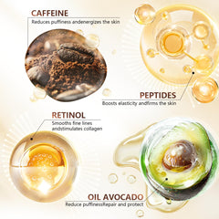 COSMOO crème yeux escargot anti-poches douce et nourrissante.