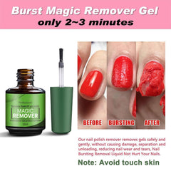 COSMOO dissolvant gel vernis gel 15ml 2pcs formation de film facile