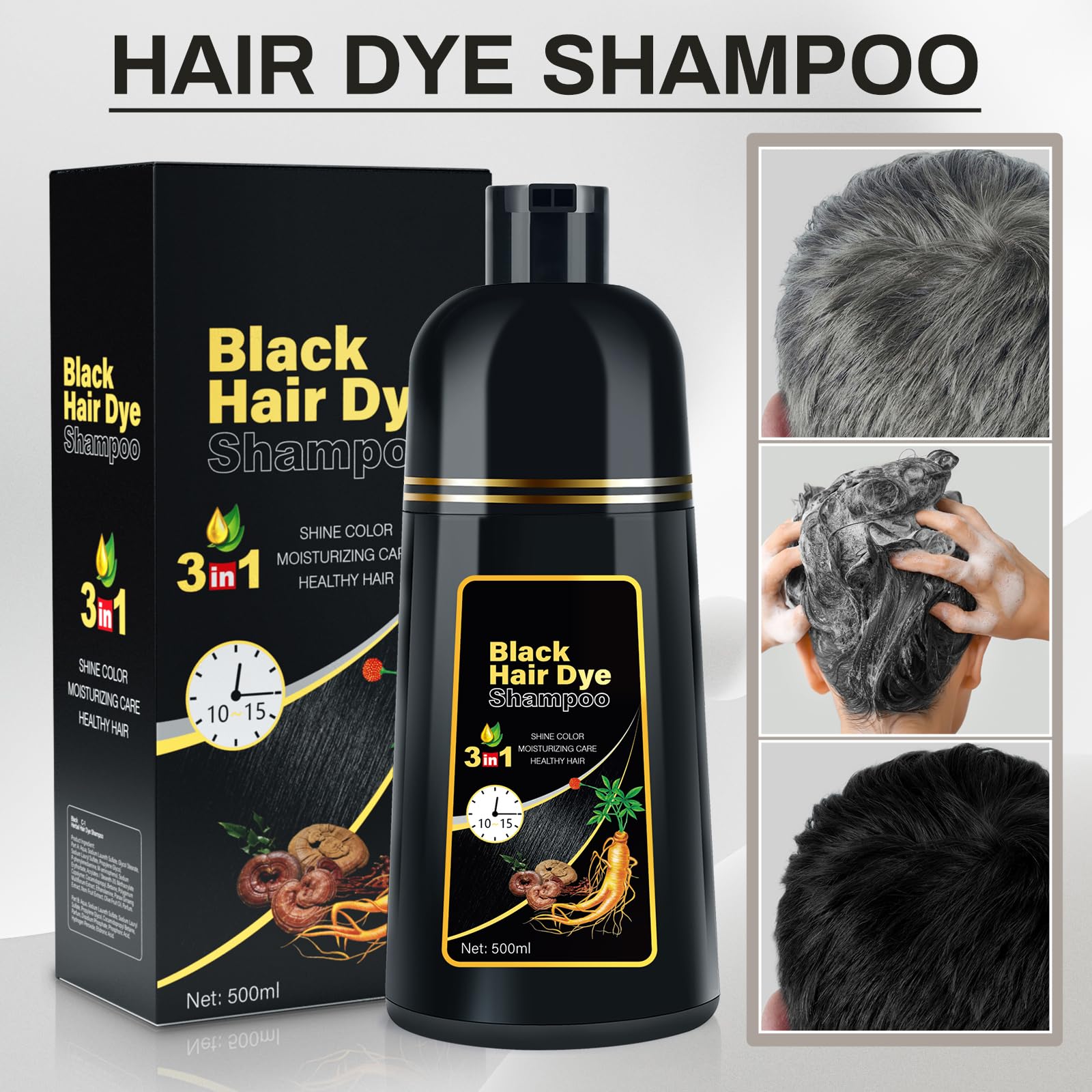Cosmpro champu-extraits-plantes-nourrissant: cheveux plus forts et nourris.