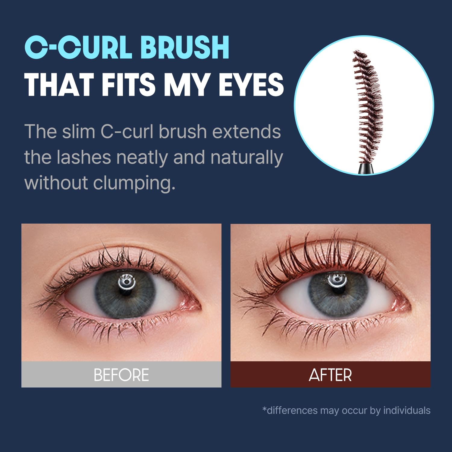 COSNORI Perfect Setting Mascara nourrissant grâce aux acides aminés de soie.