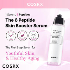 COSRX 6 peptides pour l'élasticité et un teint plus frais.