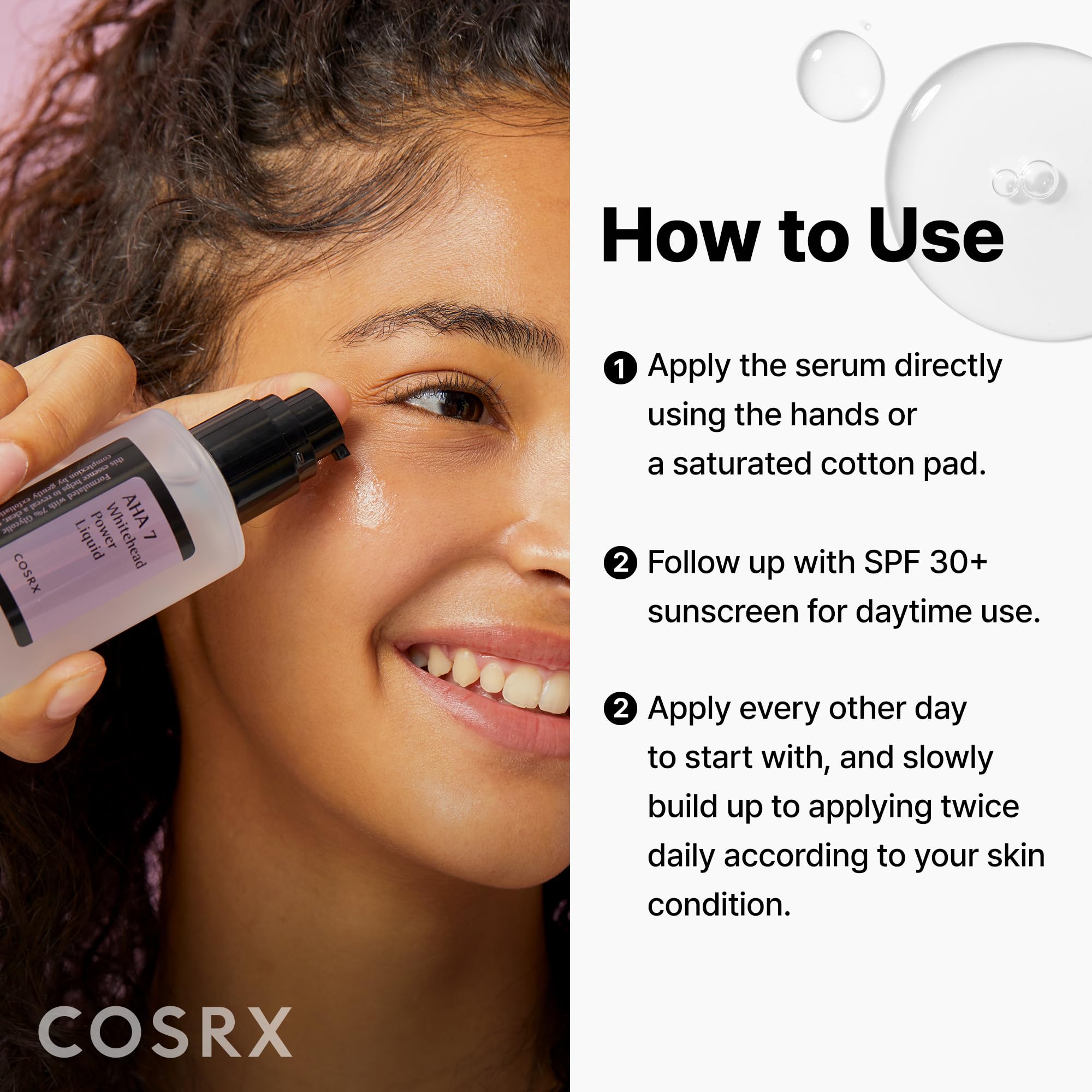 COSRX toner in bathroom routine scene for morning refresh.