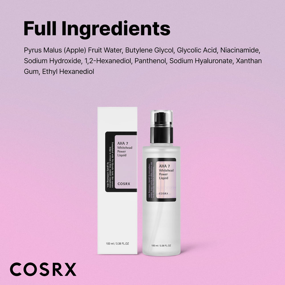 COSRX toner packaging box with label visible for product authenticity.