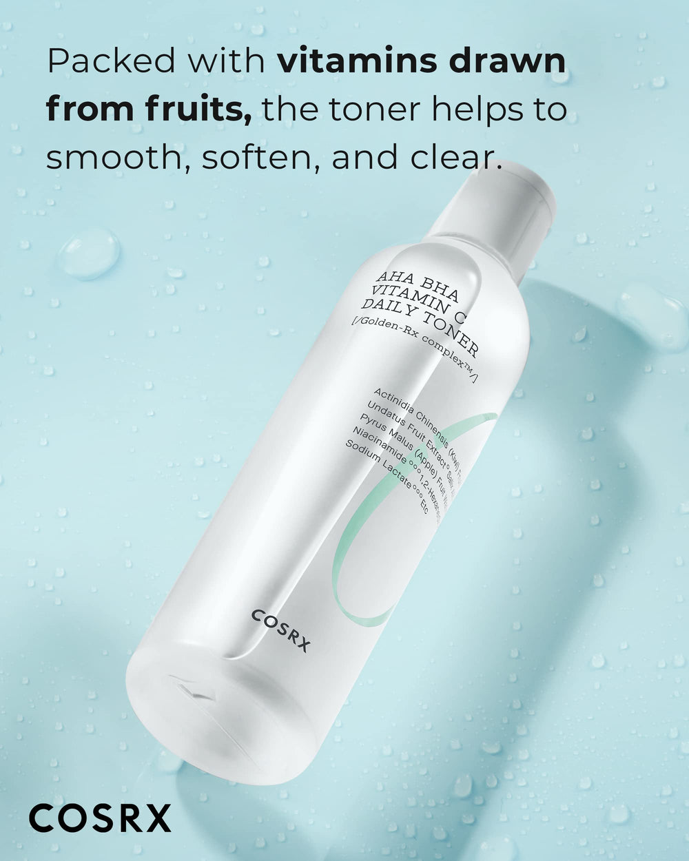 COSRX ABC Daily Toner – texture légère exfoliante pour peau fraîche