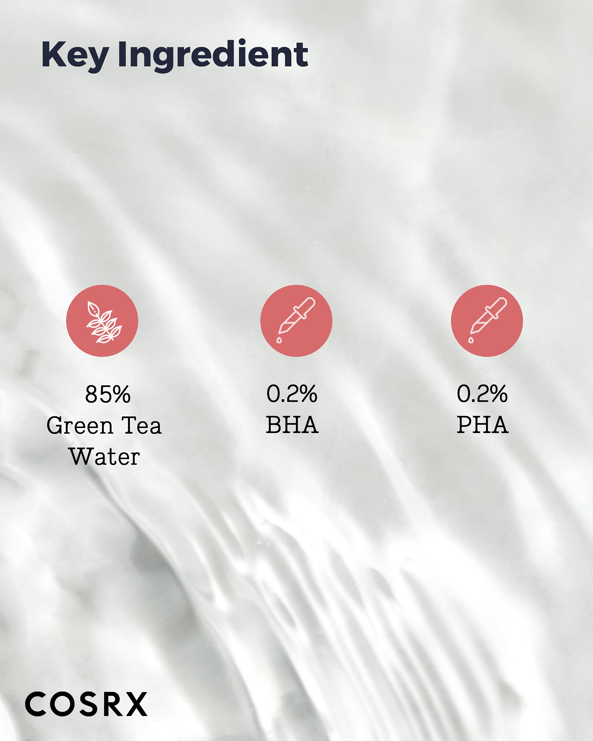 Application simple du COSRX LIQUIDE APAISANT DOUX dans la routine quotidienne.
