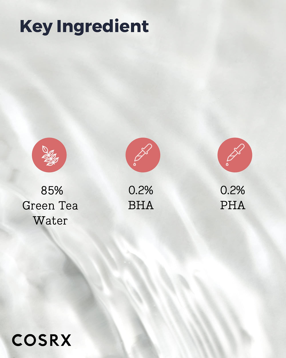 Application simple du COSRX LIQUIDE APAISANT DOUX dans la routine quotidienne.
