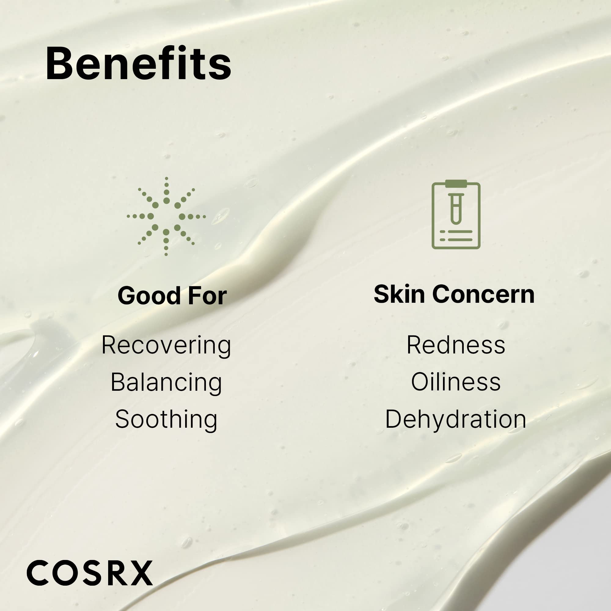 COSRX After-sun care use illustrates cooling relief after sun exposure.
