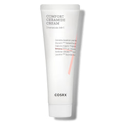 COSRX Balancium Comfort Ceramide Cream – Bouteille présente, hydratation durable pour peau souple.