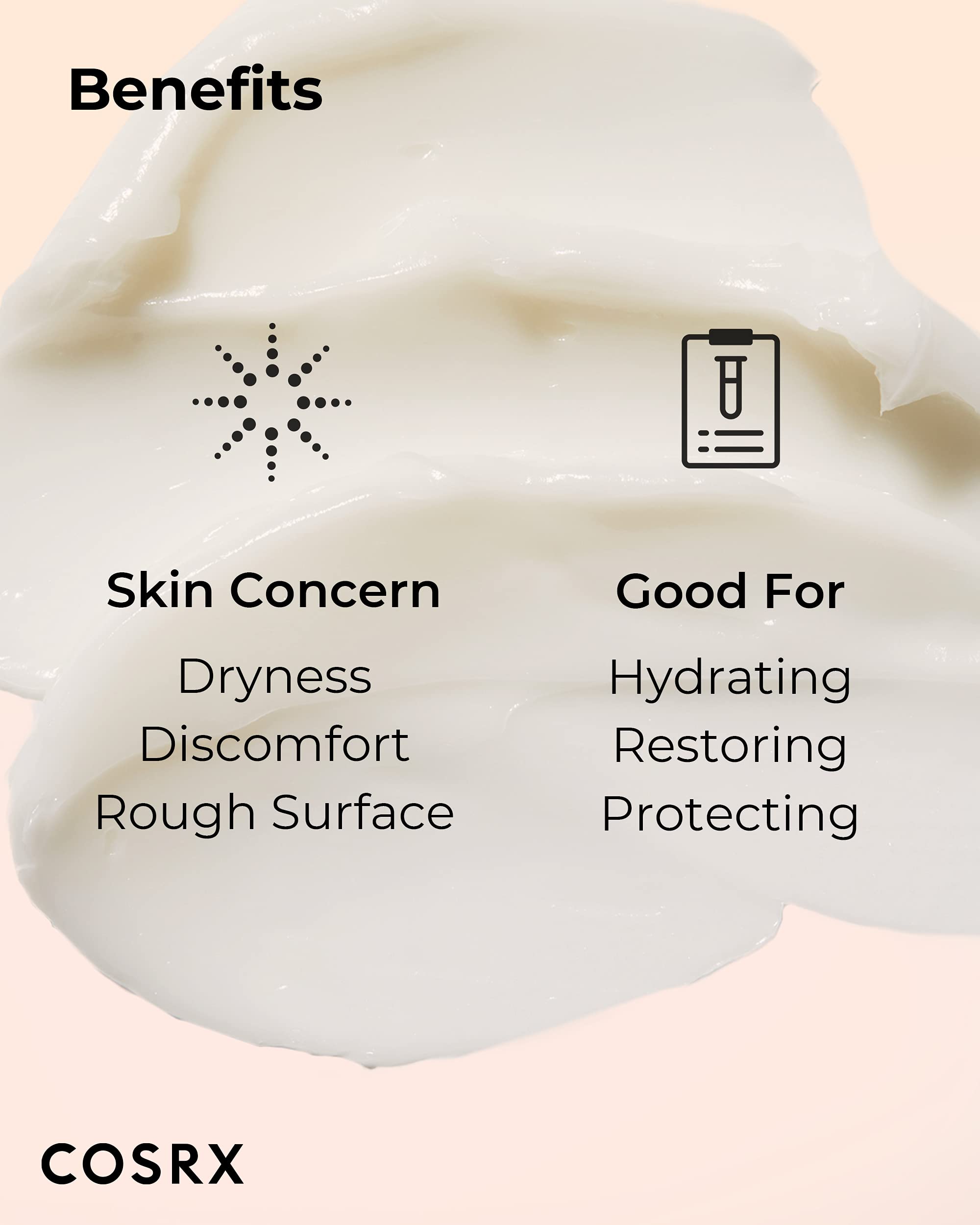 COSRX Balancium Balancium Comfort Ceramide Cream – Formulation douce pour peaux sèches et sensibles.