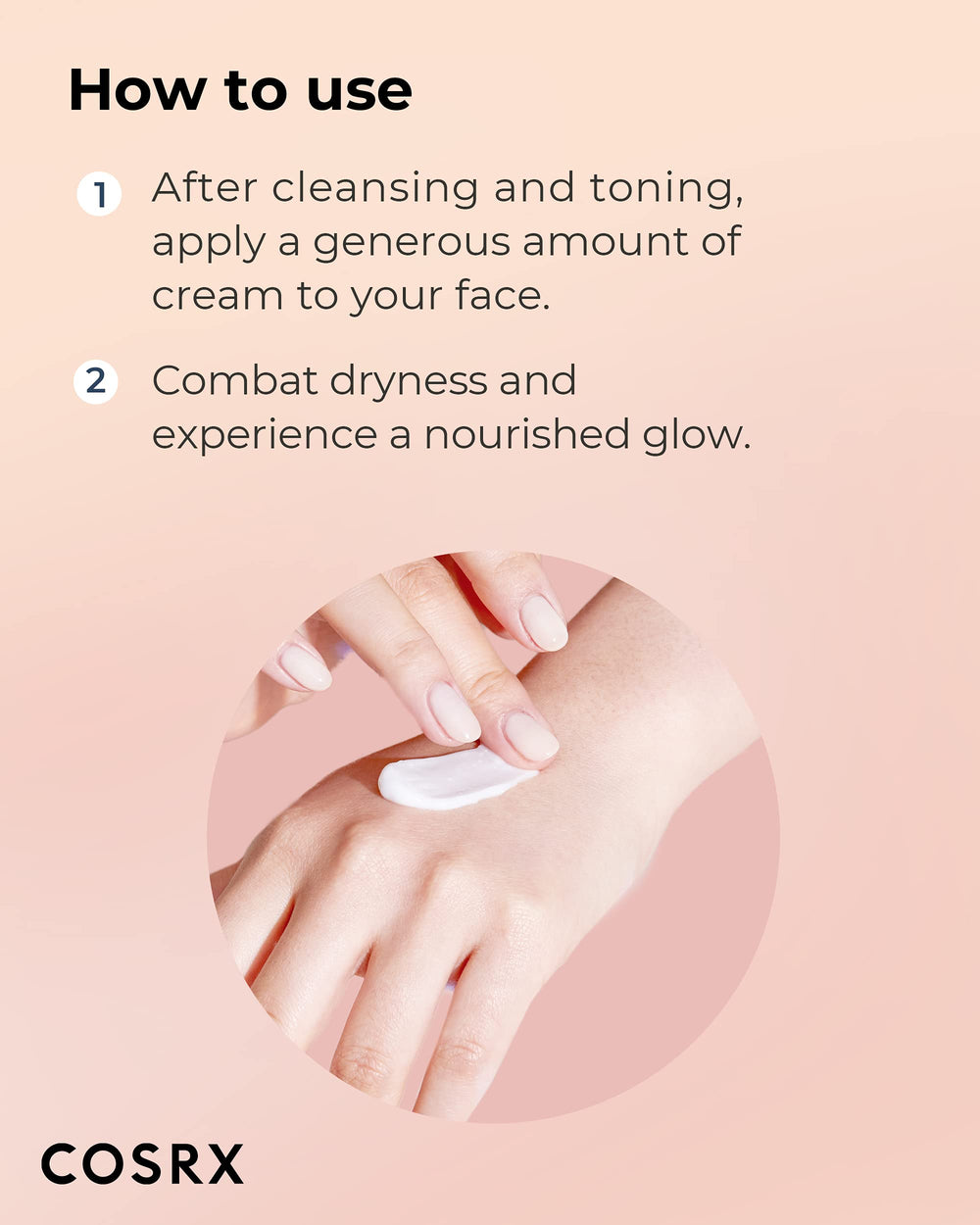 COSRX Balancium Comfort Ceramide Cream – Routine quotidienne sans cruauté et sans parabènes.