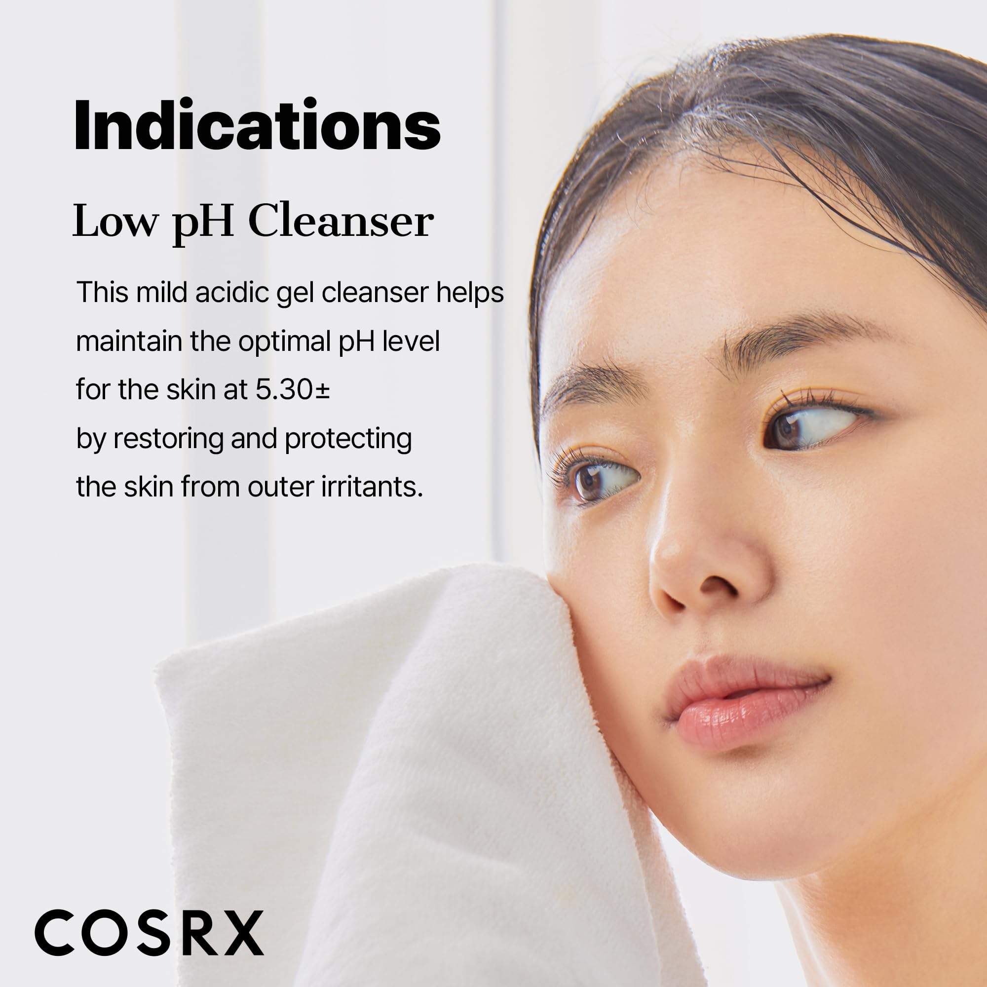 COSRX barrière cutanée renforcée après nettoyage doux