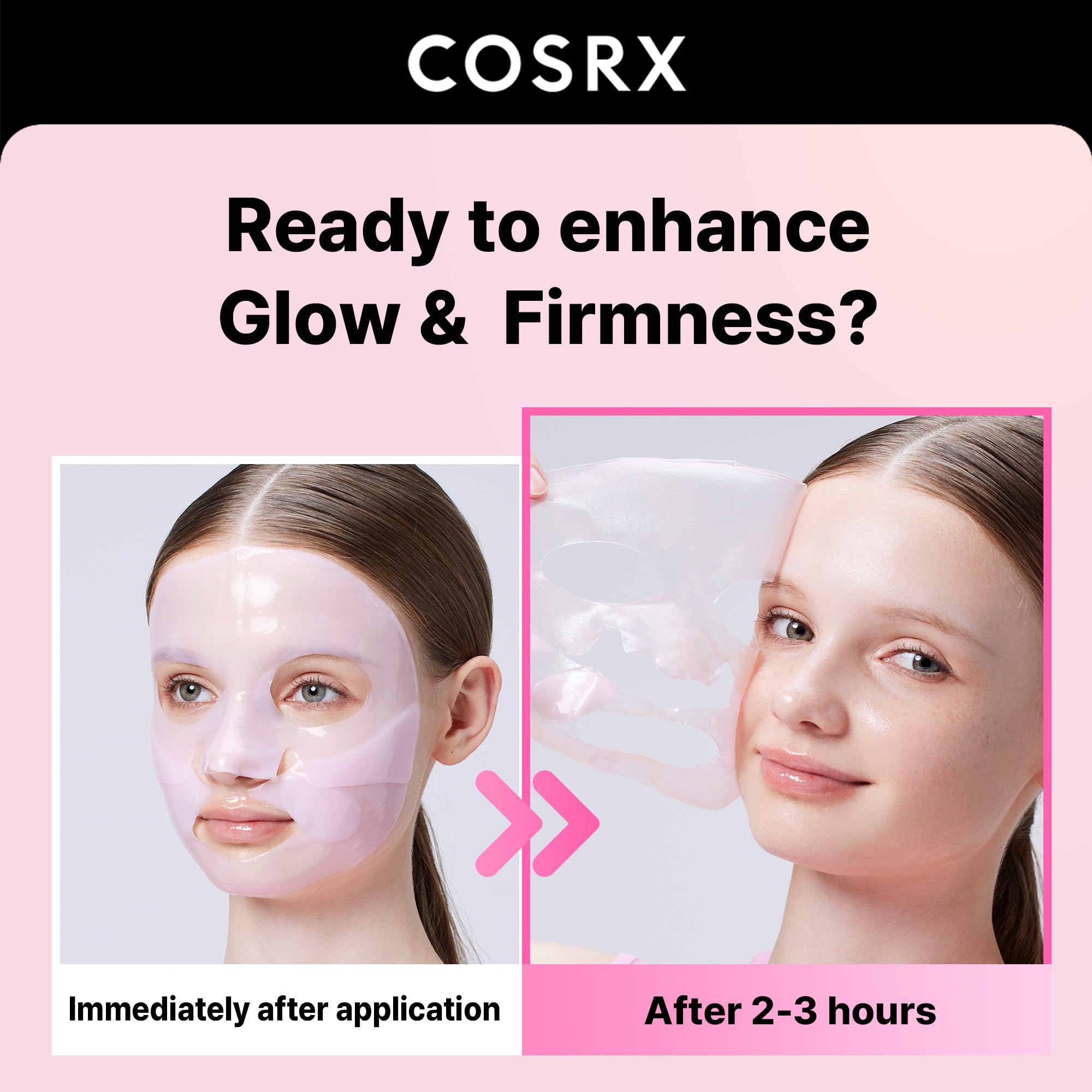 COSRX emballage pratique du masque hydrogel COSRX