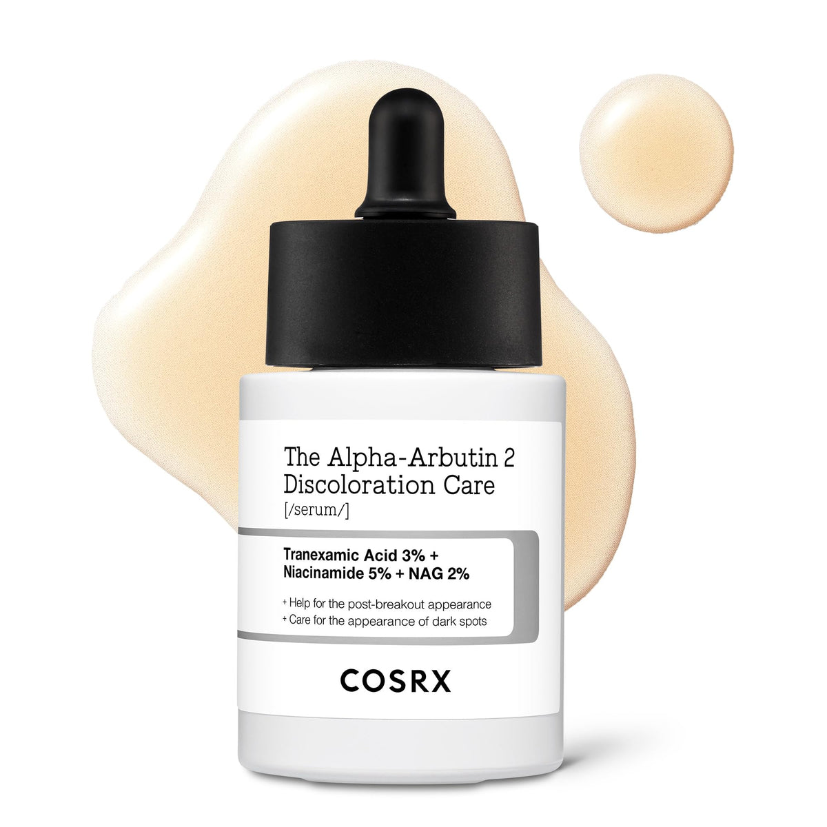 COSRX bouteille du sérum Alpha Arbutin pour un teint uniforme et lumineux