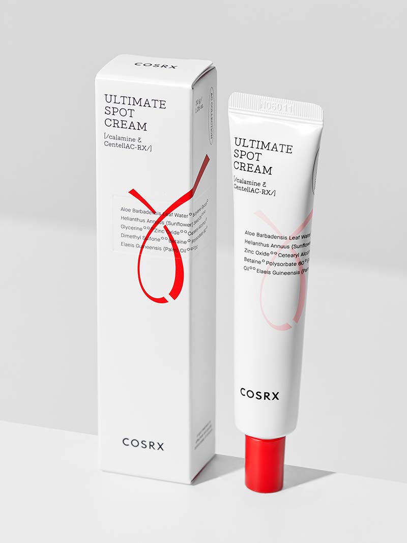 COSRX Centella AC-Rx ingredients closeup highlighting soothing components.
