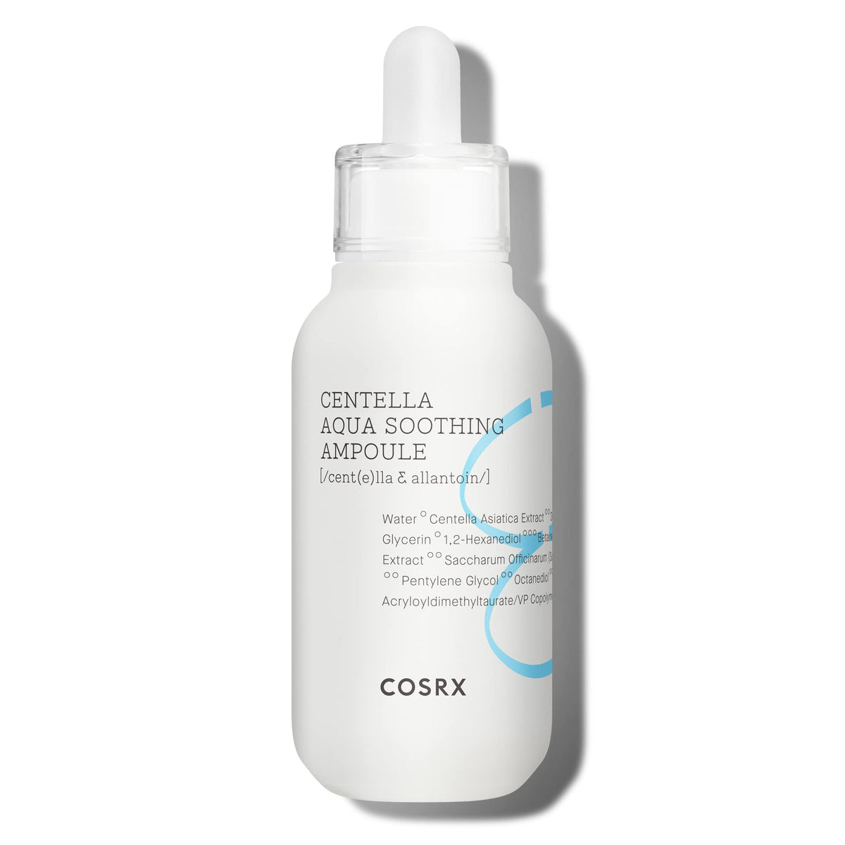 COSRX Centella Aqua Ampoule — bouteille hydratante et légère, usage quotidien