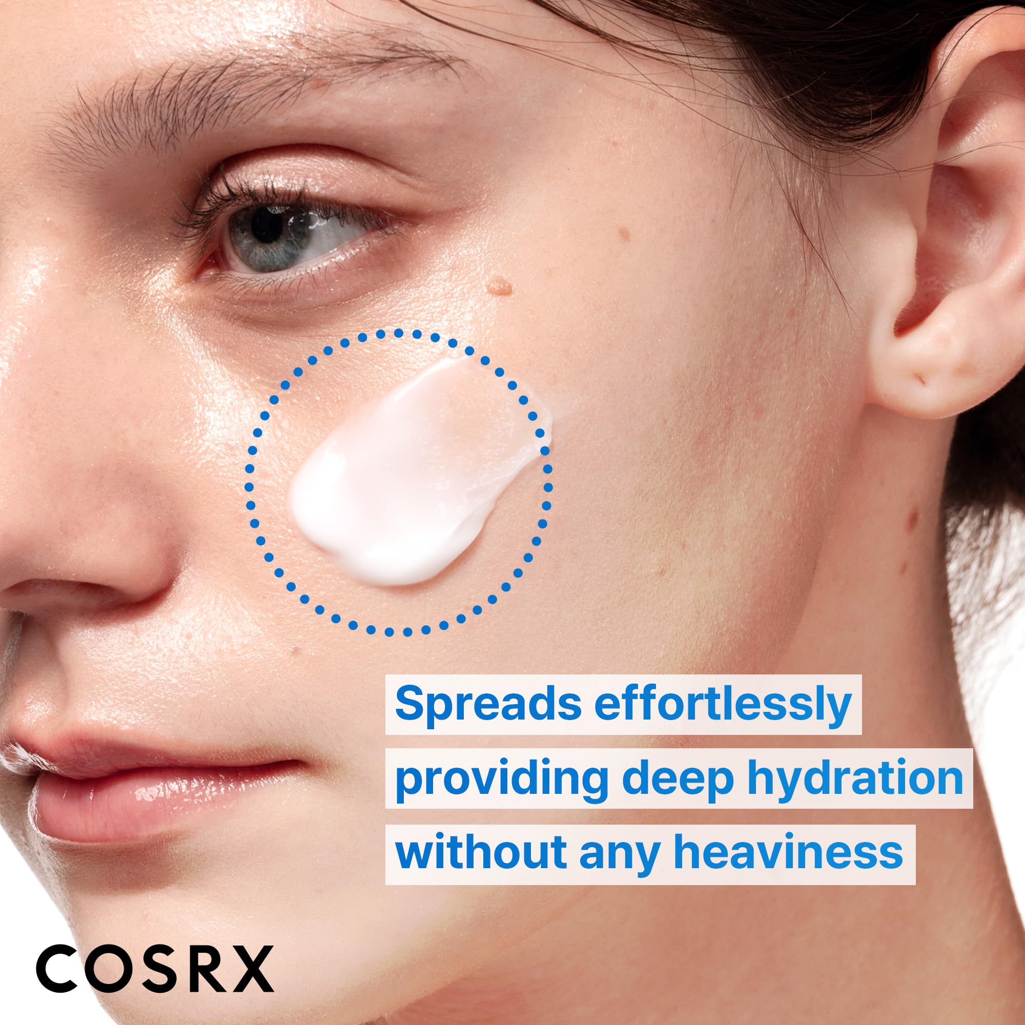 COSRX Crème barrière ceramides, hydratation profonde pour peau confortable.